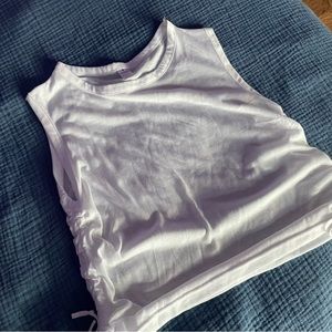 White Side Ties Tee -Size M